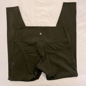 Lululemon Align Leggings 28” Army Green